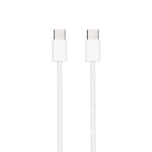 Cable USB 2.0 Tipo-C Nanocable 10.01.6002-CO/ USB Tipo-C Macho - USB Tipo-C Macho/ Hasta 60W/ 480Mbps/ 2m/ Blanco