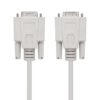 Cable Serie RS232 Nanocable 10.14.0203/ DB9 Macho - DB9 Hembra/ 3m/ Beige