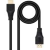 Cable HDMI 1.4 Nanocable 10.15.4701/ HDMI Macho - HDMI Macho/ 1m/ Negro