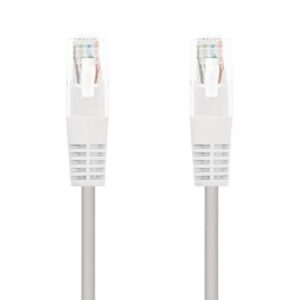Cable de Red RJ45 UTP Nanocable 10.20.0101-W Cat.5e/ 1m/ Blanco