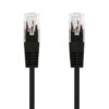 Cable de Red RJ45 UTP Nanocable 10.20.0400-BK Cat.6/ 50cm/ Negro