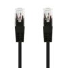 Cable de Red RJ45 UTP Nanocable 10.20.0400-L25-BK Cat.6/ 25cm/ Negro