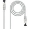 Cable de Red RJ45 SSTP Nanocable 10.20.2001 Cat.8.1/ 1m/ Gris