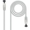 Cable de Red RJ45 SSTP Nanocable 10.20.2002 Cat.8.1/ 2m/ Gris
