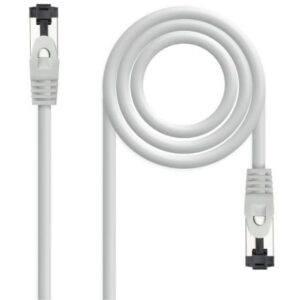 Cable de Red RJ45 SSTP Nanocable 10.20.2015 Cat.8.1/ 15m/ Gris