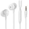 Auriculares Intrauditivos NGS Cross Drift/ con Micrófono/ Jack 3.5/ Blancos