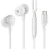 Auriculares Intrauditivos NGS Cross Step/ con Micrófono/ USB Tipo-C/ Blancos