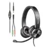 Auriculares NGS MSX 11 Pro/ con Micrófono/ Jack 3.5/ Negros