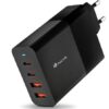 Cargador de Pared GaN NGS Bud 100W/ 2xUSB Tipo-C/ 2xUSB/ 100W