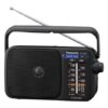 Radio Portátil Panasonic RF-2400DEG-K/ Negra