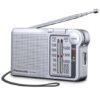 Radio Portátil Panasonic RF-P150D/ con Batería/ a Pilas/ Plateada