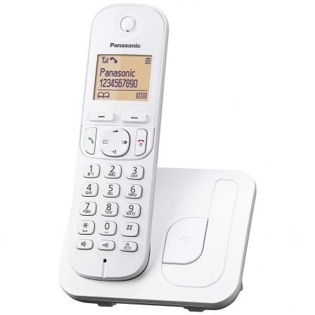 Teléfono Inalámbrico Panasonic KX-TG1611/ Blanco/ Azul