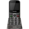 Teléfono Móvil Qubo X-230BKC 4G para Personas Mayores/ Negro
