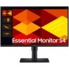Monitor Profesional Samsung Essential Monitor S4 S40GD S24D402GAU/ 24"/ Full HD/ Regulable en altura/ Negro