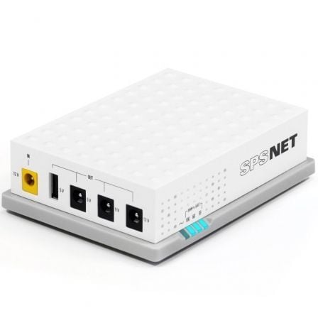 Regleta con interruptor Salicru SAFE 4S/ 4 Tomas de corriente/ Cable 1.4m/ Blanca