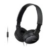 Auriculares Sony MDRZX110APB/ con Micrófono/ Jack 3.5/ Negros