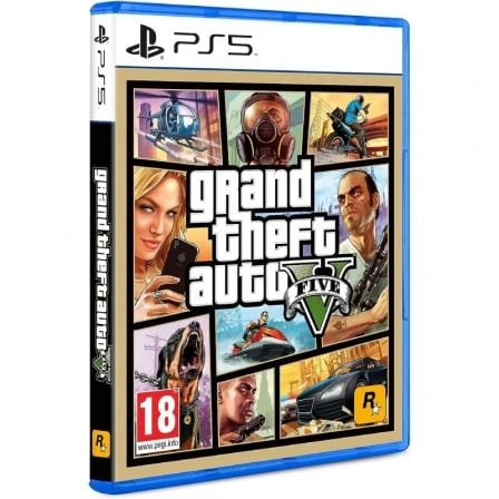 Juego para Consola Sony PS4 Grand Theft Auto V Edición Premium