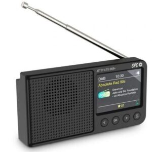 Radio Portátil SPC Jetty Lite Dab+/ Negra