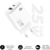 art_sub-carga20subchg-6g2510_1.jpg Cargador de Pared GaN Subblim 25W Charger USB C+A/ 1xUSB Tipo-C/ 1xUSB/ 25W