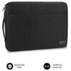 Funda Subblim Urban Laptop Sleeve para Portátiles hasta 15.6"/ Negra