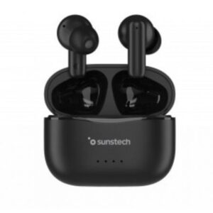 art_sun-aur20wavepodsonebk_1.jpg Auriculares Bluetooth Sunstech WAVEPODSBK con estuche de carga/ Autonomía 4.5h/ Negros