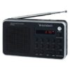 Radio Portátil Sunstech RPD32SL/ con Batería/ Negra y Plateada