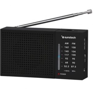 Radio Portátil Sunstech RPS412/ Negra