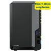 NAS Synology Diskstation DS225+/ 2 Bahías 3.5"- 2.5"/ 6GB DDR4/ 8TB/ Formato Torre