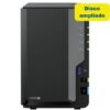 NAS Synology Diskstation DS225+/ 2 Bahías 3.5"- 2.5"/ 2GB DDR4/ 8TB/ Formato Torre