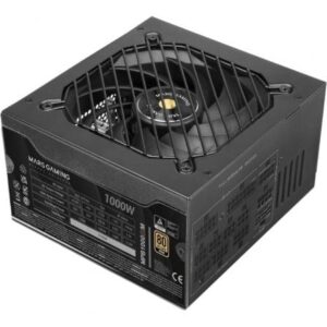 Fuente de Alimentación Mars Gaming MPB1000SIM/ 1000W/ Ventilador 14cm/ 80 Plus Gold