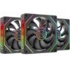 Pack 3 Ventiladores Mars Gaming MF-LINKFINITYKIT2/ 12cm/ ARGB
