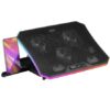 Soporte Refrigerante Mars Gaming MNBC6 para Portátiles hasta 19"/ Iluminación LED