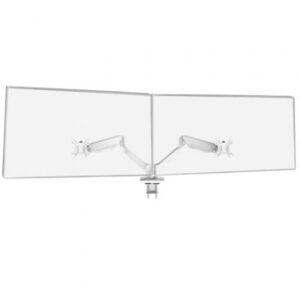 Soporte de Mesa para 2 Monitores Mars Gaming MARM-PRO2/ Giratorio/ Inclinable/ Rotatorio/ hasta 10kg