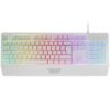 Teclado Gaming SemiMecánico Mars Gaming MK124/ Blanco