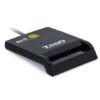 Lector de DNI TooQ TQR-210B/ USB 2.0/ Negro