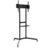 Soporte de Suelo Inclinable con Ruedas TooQ KEFRÉN FS1150M-B para TV de 37-70"/ hasta 70kg