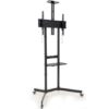 Soporte de Suelo Inclinable con Ruedas TooQ NEFERTITI FS1151M-B para TV de 37-70"/ hasta 70kg