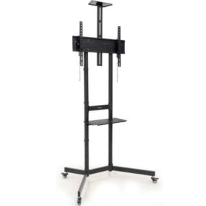 Soporte de Suelo Inclinable con Ruedas TooQ NEFERTITI FS1151M-B para TV de 37-70"/ hasta 70kg