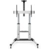 Soporte de Suelo Inclinable/ Ajustable con Ruedas TooQ FS20300M-B para TV de 60-100"/ hasta 100kg