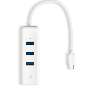 Hub USB Tipo-C 3.0 TP-Link UE330C/ 3xUSB/ 1xRJ45/ Blanco