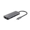 Docking USB Tipo-C Trust Dalyx/ 2xUSB/ 2xUSB Tipo-C/ 1xHDMI 4K/ 1xRJ45/ Gris