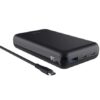 Batería Externa/Powerbank Trust Laro 20000mAh/ 100W/ Negra/ Compatible con Portátiles