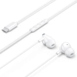 Auriculares Intrauditivos Vention Echo Lite USB-C In-Ear/ con Micrófono/ USB Tipo-C/ Blancos
