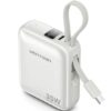 Powerbank 10000mAh Vention FHEN0/ 35W/ Beige/ Incluye Cable USB Tipo-C