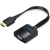 Cable Conversor Vention 74346/ HDMI Macho/ VGA Hembra - Jack 3.5 Hembra/ 20cm/ Negro