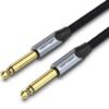 Cable Estéreo Vention BASHG/ Jack 6.5 Macho - Jack 6.5 Macho/ 1.5m/ Gris