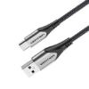 Cable USB 2.0 Tipo-C Vention CODHG/ USB Macho - USB Tipo-C Macho/ 480Mbps/ 1.5m/ Gris