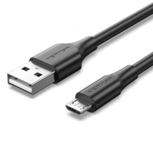 Cable USB 2.0 Vention CTIBD/ USB Macho - MicroUSB Macho/ 480Mbps/ 50cm/ Negro