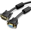 Cable Alargador SVGA Vention DAGBI/ VGA Macho - VGA Hembra/ 3m/ Negro