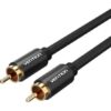 Cable Estéreo Vention VAB-R09-B100/ RCA Macho - RCA Macho/ 1m/ Negro